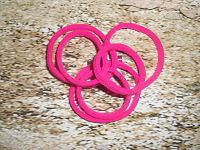 BROCHE AROS - rose